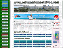 Tablet Screenshot of enfermeriamontalvos.com